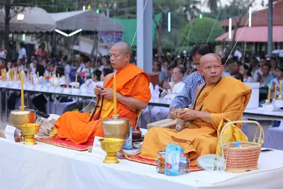 ประมวลภาพพิธีสวดนพเคราะห์ วัดจุฬามณี ปี ๒๕๖๑