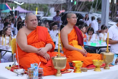 ประมวลภาพพิธีสวดนพเคราะห์ วัดจุฬามณี ปี ๒๕๖๑