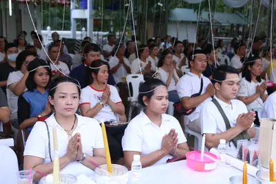 ประมวลภาพพิธีสวดนพเคราะห์ วัดจุฬามณี ปี ๒๕๖๑