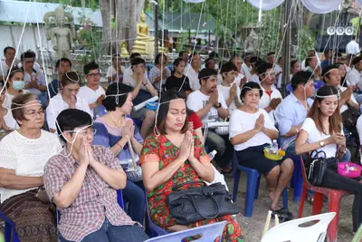 ประมวลภาพพิธีสวดนพเคราะห์ วัดจุฬามณี ปี ๒๕๖๑