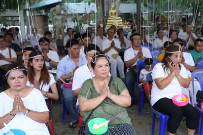 ประมวลภาพพิธีสวดนพเคราะห์ วัดจุฬามณี ปี ๒๕๖๑