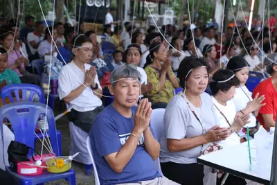 ประมวลภาพพิธีสวดนพเคราะห์ วัดจุฬามณี ปี ๒๕๖๑