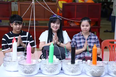 ประมวลภาพพิธีสวดนพเคราะห์ วัดจุฬามณี ปี ๒๕๖๑