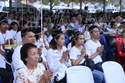 ประมวลภาพพิธีสวดนพเคราะห์ วัดจุฬามณี ปี ๒๕๖๑