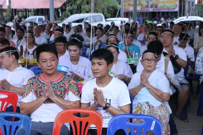 ประมวลภาพพิธีสวดนพเคราะห์ วัดจุฬามณี ปี ๒๕๖๑