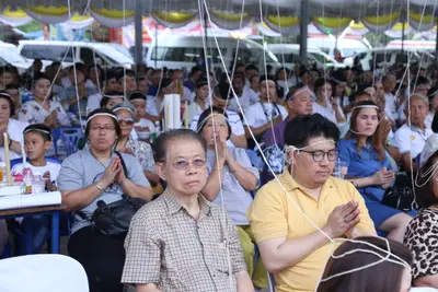 ประมวลภาพพิธีสวดนพเคราะห์ วัดจุฬามณี ปี ๒๕๖๑