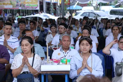 ประมวลภาพพิธีสวดนพเคราะห์ วัดจุฬามณี ปี ๒๕๖๑