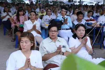 ประมวลภาพพิธีสวดนพเคราะห์ วัดจุฬามณี ปี ๒๕๖๑