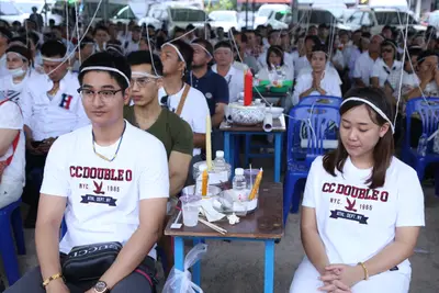 ประมวลภาพพิธีสวดนพเคราะห์ วัดจุฬามณี ปี ๒๕๖๑