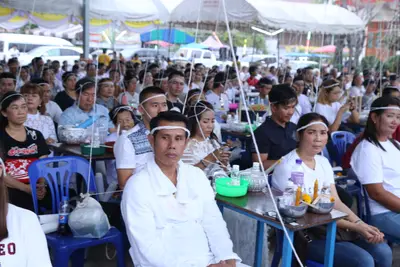 ประมวลภาพพิธีสวดนพเคราะห์ วัดจุฬามณี ปี ๒๕๖๑