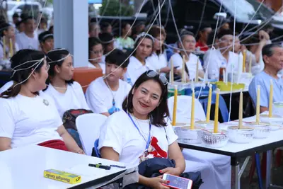 ประมวลภาพพิธีสวดนพเคราะห์ วัดจุฬามณี ปี ๒๕๖๑