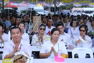 ประมวลภาพพิธีสวดนพเคราะห์ วัดจุฬามณี ปี ๒๕๖๑