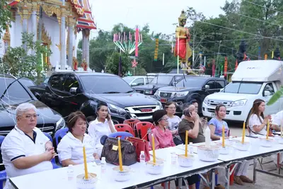 ประมวลภาพพิธีสวดนพเคราะห์ วัดจุฬามณี ปี ๒๕๖๑