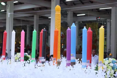 ประมวลภาพพิธีสวดนพเคราะห์ วัดจุฬามณี ปี ๒๕๖๑