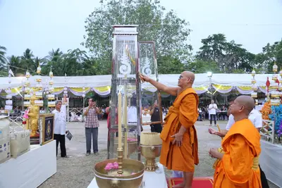 ประมวลภาพพิธีสวดนพเคราะห์ วัดจุฬามณี ปี ๒๕๖๑