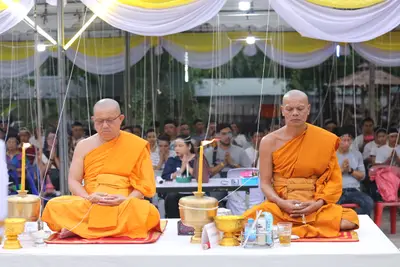 ประมวลภาพพิธีสวดนพเคราะห์ วัดจุฬามณี ปี ๒๕๖๑