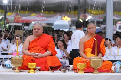 ประมวลภาพพิธีสวดนพเคราะห์ วัดจุฬามณี ปี ๒๕๖๑