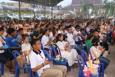 ประมวลภาพพิธีสวดนพเคราะห์ วัดจุฬามณี ปี ๒๕๖๑