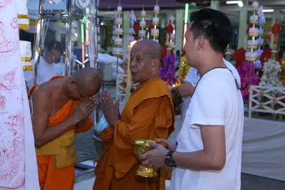 ประมวลภาพพิธีสวดนพเคราะห์ วัดจุฬามณี ปี ๒๕๖๑