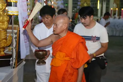 ประมวลภาพพิธีสวดนพเคราะห์ วัดจุฬามณี ปี ๒๕๖๑