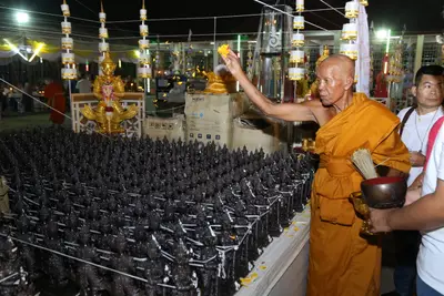 ประมวลภาพพิธีสวดนพเคราะห์ วัดจุฬามณี ปี ๒๕๖๑