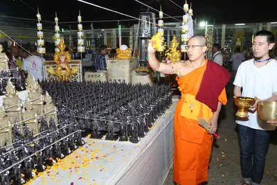ประมวลภาพพิธีสวดนพเคราะห์ วัดจุฬามณี ปี ๒๕๖๑