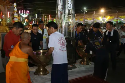 ประมวลภาพพิธีสวดนพเคราะห์ วัดจุฬามณี ปี ๒๕๖๑