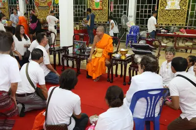 ประมวลภาพพิธีสวดนพเคราะห์ วัดจุฬามณี ปี ๒๕๖๑