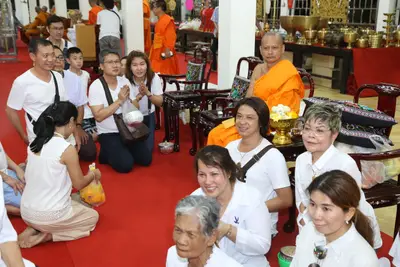 ประมวลภาพพิธีสวดนพเคราะห์ วัดจุฬามณี ปี ๒๕๖๑