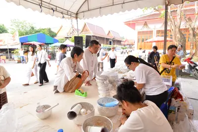 ประมวลภาพพิธีสวดนพเคราะห์ วัดจุฬามณี ปี ๒๕๖๑