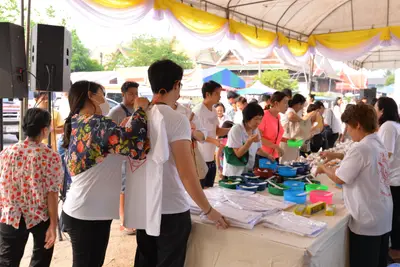 ประมวลภาพพิธีสวดนพเคราะห์ วัดจุฬามณี ปี ๒๕๖๑