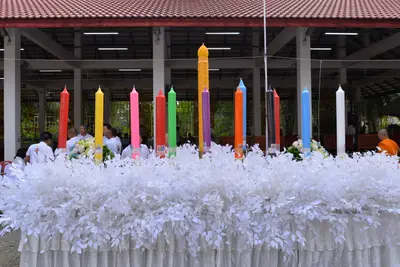 ประมวลภาพพิธีสวดนพเคราะห์ วัดจุฬามณี ปี ๒๕๖๑