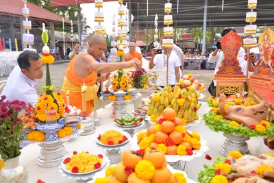 ประมวลภาพพิธีสวดนพเคราะห์ วัดจุฬามณี ปี ๒๕๖๑