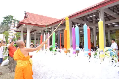 ประมวลภาพพิธีสวดนพเคราะห์ วัดจุฬามณี ปี ๒๕๖๑