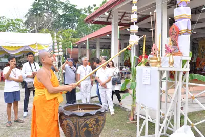 ประมวลภาพพิธีสวดนพเคราะห์ วัดจุฬามณี ปี ๒๕๖๑