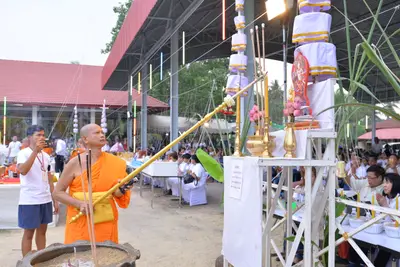 ประมวลภาพพิธีสวดนพเคราะห์ วัดจุฬามณี ปี ๒๕๖๑