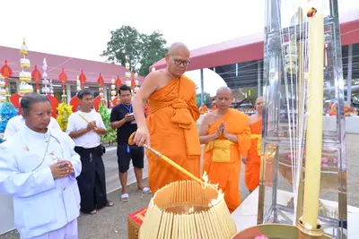 ประมวลภาพพิธีสวดนพเคราะห์ วัดจุฬามณี ปี ๒๕๖๑