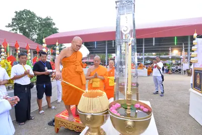 ประมวลภาพพิธีสวดนพเคราะห์ วัดจุฬามณี ปี ๒๕๖๑