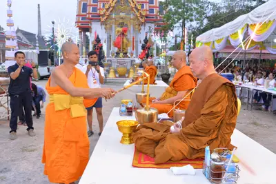 ประมวลภาพพิธีสวดนพเคราะห์ วัดจุฬามณี ปี ๒๕๖๑