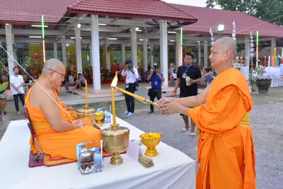 ประมวลภาพพิธีสวดนพเคราะห์ วัดจุฬามณี ปี ๒๕๖๑