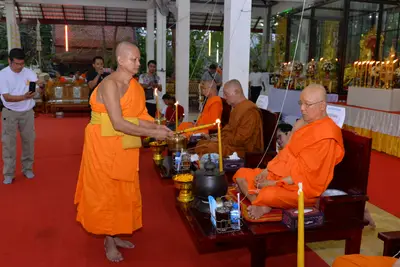 ประมวลภาพพิธีสวดนพเคราะห์ วัดจุฬามณี ปี ๒๕๖๑