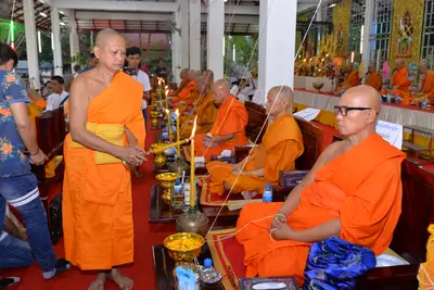 ประมวลภาพพิธีสวดนพเคราะห์ วัดจุฬามณี ปี ๒๕๖๑