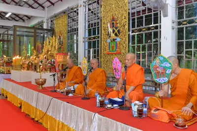 ประมวลภาพพิธีสวดนพเคราะห์ วัดจุฬามณี ปี ๒๕๖๑