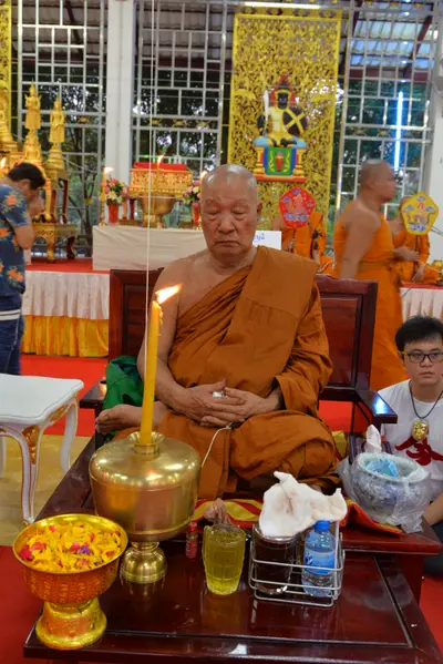 ประมวลภาพพิธีสวดนพเคราะห์ วัดจุฬามณี ปี ๒๕๖๑