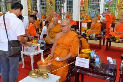 ประมวลภาพพิธีสวดนพเคราะห์ วัดจุฬามณี ปี ๒๕๖๑