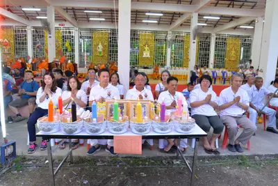 ประมวลภาพพิธีสวดนพเคราะห์ วัดจุฬามณี ปี ๒๕๖๑