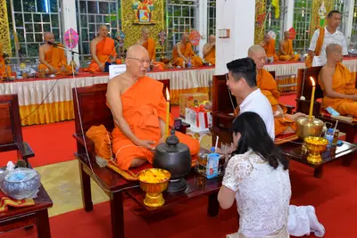 ประมวลภาพพิธีสวดนพเคราะห์ วัดจุฬามณี ปี ๒๕๖๑