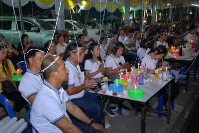 ประมวลภาพพิธีสวดนพเคราะห์ วัดจุฬามณี ปี ๒๕๖๑