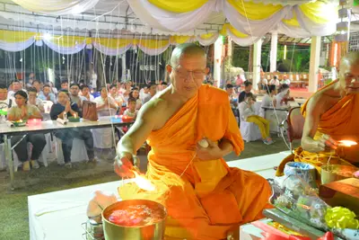 ประมวลภาพพิธีสวดนพเคราะห์ วัดจุฬามณี ปี ๒๕๖๑