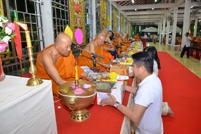 ประมวลภาพพิธีสวดนพเคราะห์ วัดจุฬามณี ปี ๒๕๖๑